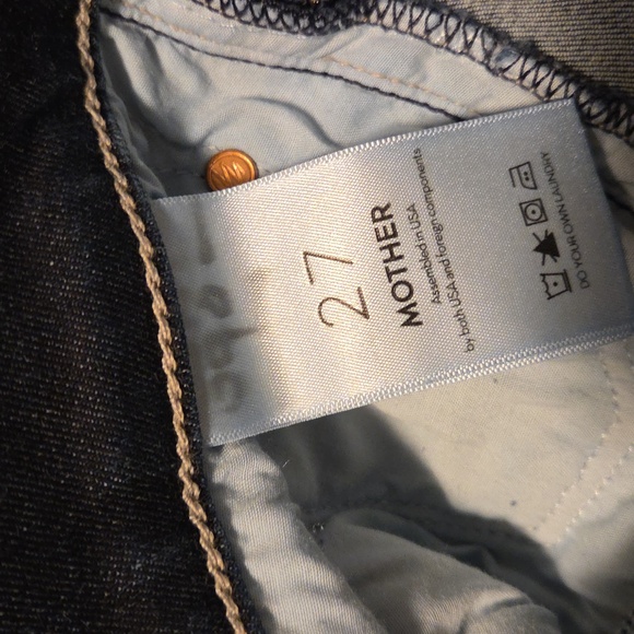 Mother Jeans The DROPOUT Paint Spatter Jeans - Picture 8 of 9